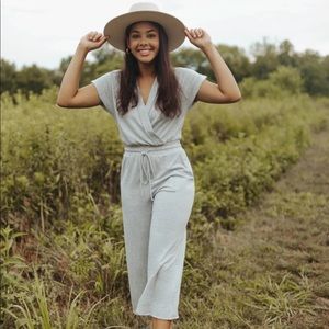 Camden Grey Kittenish Jumpsuit
